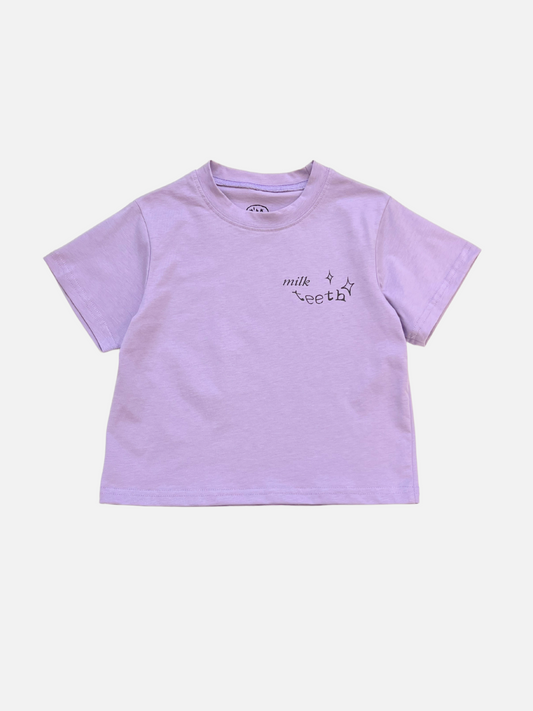 Image of MILK TEETH TEE in Purple