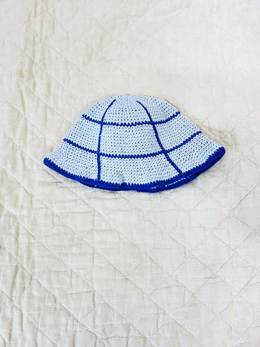 Image of HAND-CROCHETED GRID HAT - 1-3Y in #1