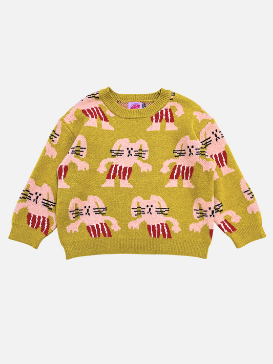 Image of MAX SWEATER in Chartreuse