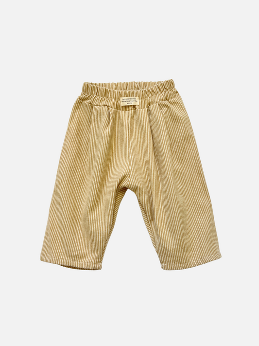 Image of FLANNEL STRIPE PANT in Sand