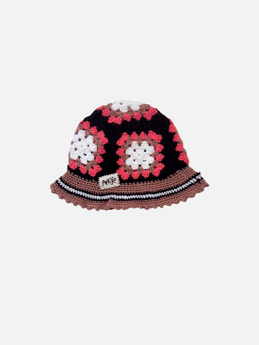 Image of HAND-CROCHETED BUCKET HAT - BABY (12-24M) in #15