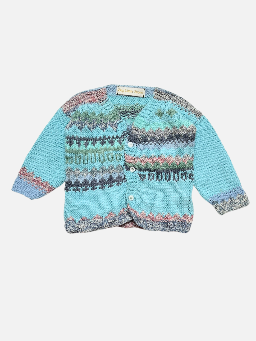 E (blue) | front view