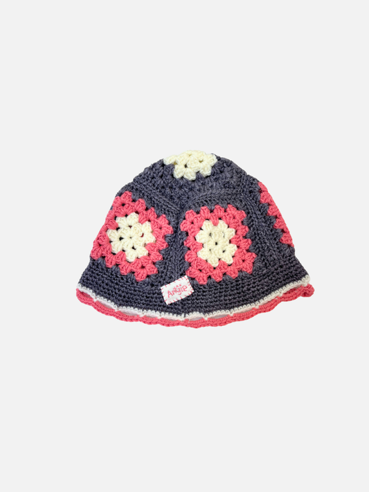 Image of CROCHET BUCKET HAT 6-12M in K