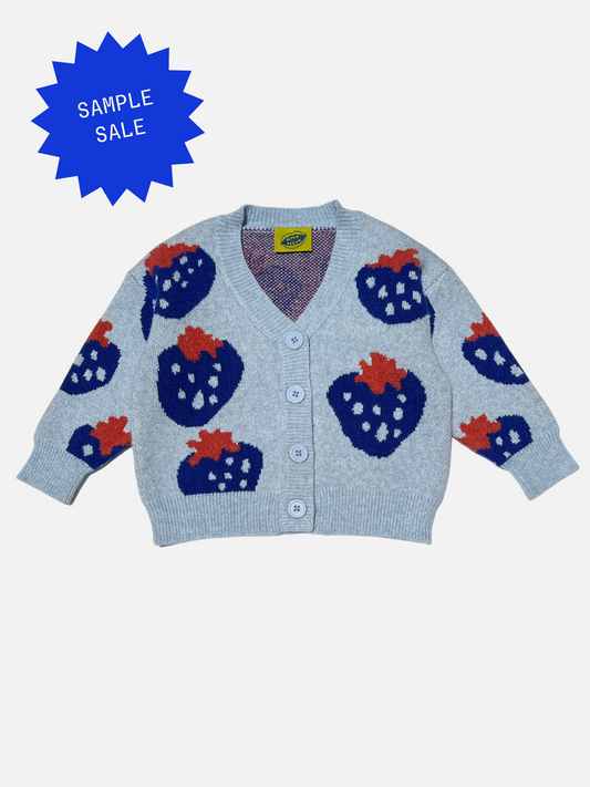 Image of IMPERFECT STRAWBERRY SWEATER in Sky