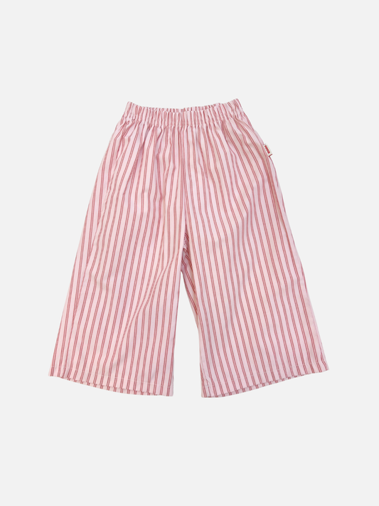 Image of POPLIN STRIPE PANT in Pink