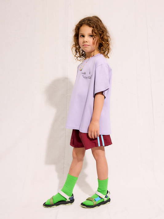 Second image of SPRINTER SHORTS in Maroon