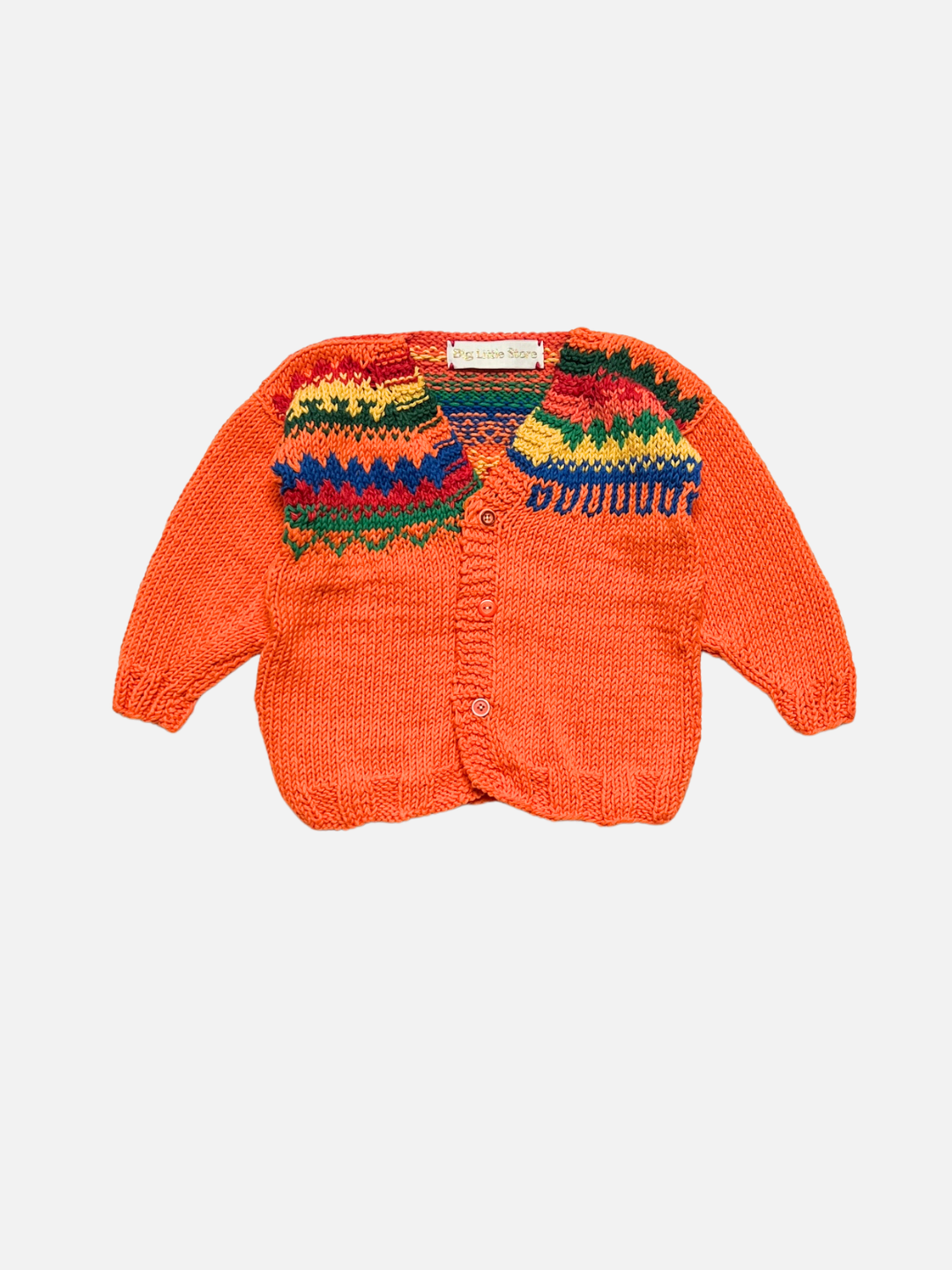 V (orange) | front view