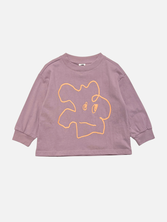 Image of SQUIGGLE LONGSLEEVE in Purple