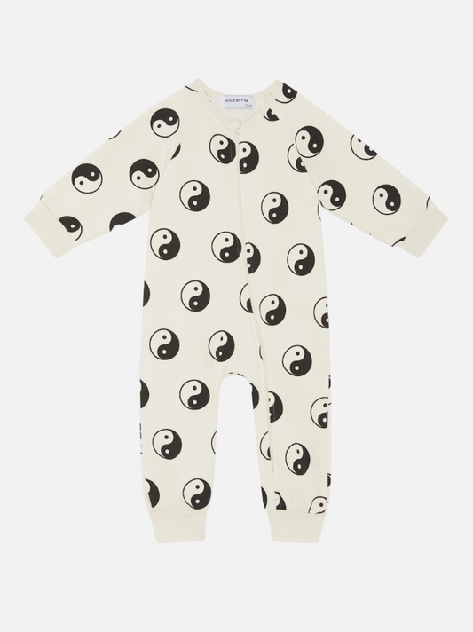 Image of YIN YANG BABY ZIP SLEEPSUIT