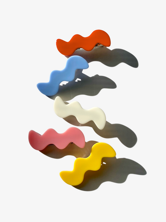 Image of SQUIGGLE BARRETTES
