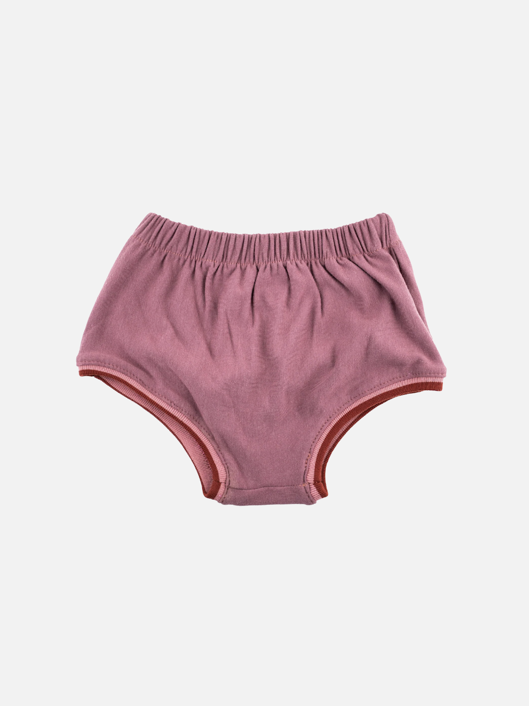 Lilac kids' bloomers, front view
